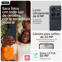foto de SMARTPHONE MOTOROLA MOTO G56 5G 8GB/256GB BLACK OYSTER
