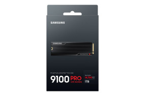 foto de SSD SAMSUNG 9100 PRO HEATSINK 1TB NVME