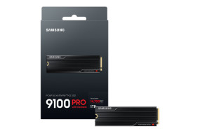foto de SSD SAMSUNG 9100 PRO HEATSINK 1TB NVME