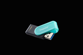 foto de MEMORIA USB 3.2 KINGSTON 128GB DTXS/128GB BLACK/TURQUOISE