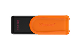 foto de MEMORIA USB 3.2 KINGSTON 256GB DTXS/256GB BLACK/ORANGE