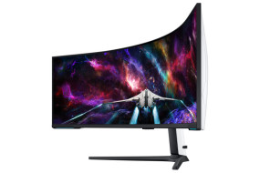 foto de MONITOR SAMSUNG 57 LS57CG952NUXEN DUHD 7680X2160 240HZ DP HDMI USB