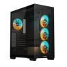 foto de CAJA GIGABYTE C500 PANORAMIC STLEATH ATX 4 VENT 120MM NEGRO
