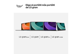 foto de PORTATIL LG GRAM U9-288V 32GB 1TB 16WQXGA W11H