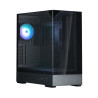 foto de CAJA ZALMAN P40 PRISM ATX 3 XVENT 120MM ARGB 2XUSB 3.0 NEGRO S/N FUENTE