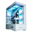 foto de CAJA ZALMAN P50 DS ATX 4 XVENT 120MM ARGB 2XUSB 3.0 BLANCO S/N FUENTE