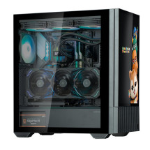 foto de CAJA ZALMAN Z10 DS ATX 1 XVENT 140MM 2XUSB 3.0 NEGRO S/N FUENTE