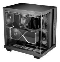 foto de CAJA BEQUIET LIGHT BASE 600 DX ATX SIN FUENTE ARGB NEGRO