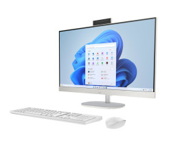 foto de HP All-in-One 27-cr0090ns Intel? Core? i5 i5-1335U 68,6 cm (27) 1920 x 1080 Pixeles 16 GB DDR4-SDRAM 512 GB SSD FreeDOS Wi-Fi 6 (802.11ax) Blanco