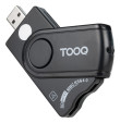 foto de LECTOR TARJETAS TOOQ DNIE SIM SD/TF USB-A NEGRO