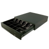 foto de CAJON PORTAMONEDAS POSIFLEX CR-4100N 425x450x100mm CONEXION RJ11