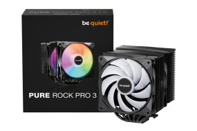 foto de REFRIGERACION CPU BEQUIET PURE ROCK PRO 3 LX BLACK