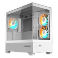 foto de CAJA GIGABYTE M-ATX C201PI 3XVENT 120MM BLANCA