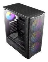 foto de CAJA ANTEC VX-310 ATX 4 VENTILADORES ARGB NEGRA