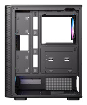 foto de CAJA ANTEC VX-310 ATX 4 VENTILADORES ARGB NEGRA