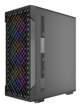 foto de CAJA ANTEC VX-320 ATX 4 VENTILADORES ARGB NEGRA