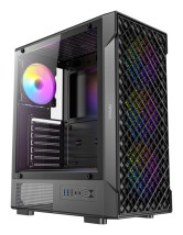 foto de CAJA ANTEC VX-320 ATX 4 VENTILADORES ARGB NEGRA
