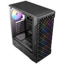 foto de CAJA ANTEC VX-320 ATX 4 VENTILADORES ARGB NEGRA