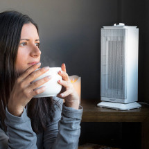 foto de CALEFACTOR BAÑO CERAMICO CECOTEC READY WARM 6250 CERAMIC SKY STYLE. 2000 W