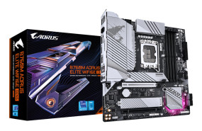 foto de PLACA BASE GIGABYTE B760M A E  WF6E GEN5 1.0 DDR5 1700 MATX 4XDDR5