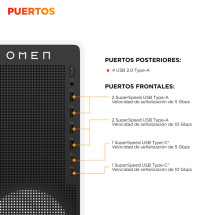 foto de PC HP OMEN TG03-0094ns U5 225F 32GB 1TB RTX5060 FreeDOS