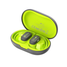 foto de LEOTEC EARPHONES OPEN AIR ZENITH SPORT GRIS-LIMA