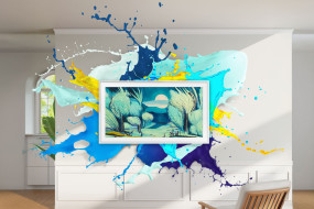 foto de TV SAMSUNG QLED TQ50LS03FAU 50? 4K QUANTUM HDR SOLARCELL