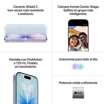 foto de SMARTPHONE APPLE IPHONE 17 256GB MIST BLUE