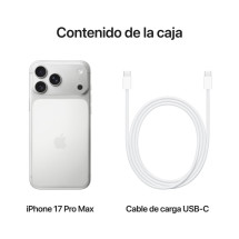 foto de SMARTPHONE APPLE IPHONE 17 PRO MAX 256GB SILVER