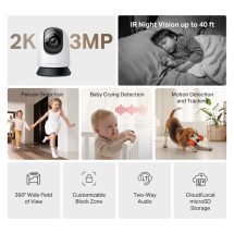 foto de CAMARA MERCUSY MC210 WIFI PAN/TILT HOME SECURITY