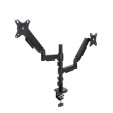 SOPORTE MESA TOOQ PANT. GIRA INCLI 2 BRAZOS 17-32 NEGRO