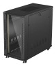 foto de ARMARIO LANBERG RACK 19 22U 600X1200 FLAT PACK PUERTA CRISTAL NEGRO