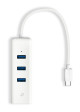 foto de USB 3.0 TYPE-C TO GIGABIT ETHERNET NETWORK ADAPTER WITH 3-PORT