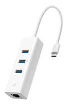 foto de USB 3.0 TYPE-C TO GIGABIT ETHERNET NETWORK ADAPTER WITH 3-PORT