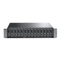 foto de ACCESORIO OMADA CHASIS DE CONVERSOR DE MEDIOS 14 SLOTS RACK FC1420