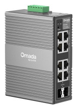 foto de SWITCH OMADA INDUSTRIAL IES208G 8-PORT GIGABIT