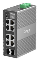 foto de SWITCH OMADA IES208G 8-PORT GIGABIT 4-PORT POE+ AND 4-PORT POE++
