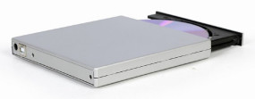 foto de UNIDAD DE DVD USB EXTERNA GEMBIRD PLATA