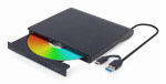 foto de UNIDAD DE DVD USB EXTERNA GEMBIRD NEGRA