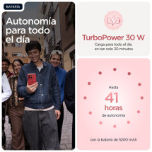 foto de SMARTPHONE MOTOROLA MOTO G86 8GB 256GB 5G ROSA CRISANTEMO