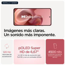 foto de SMARTPHONE MOTOROLA MOTO G86 8GB 256GB 5G ROSA CRISANTEMO