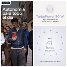 foto de SMARTPHONE MOTOROLA MOTO G86 8GB 256GB 5G LILA