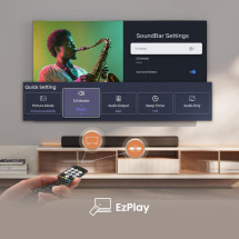 foto de BARRA DE SONIDO HISENSE HS1000 HDMI BLUETOOTH 20W