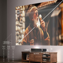 foto de PROYECTOR PT1 HISENSE LARGO LAN HDMI HEADPHONE