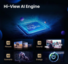 foto de TV HISENSE QLED 55E8Q 55? 4K BLUETOOTH HDMI 2.1 ALEXA ATMOS GAME MODE