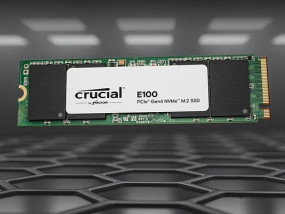 foto de SSD CRUCIAL 1TB E100 CT1000E100SSD8 PCIE M.2 NVME PCIE 4.0 X4