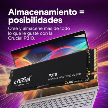 foto de SSD CRUCIAL 4TB P310 CT4000P310SSD8 PCIE M.2 NVME PCIE 4.0 X4