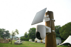 foto de EZVIZ CAMARA WIFI EXTERIOR HB8 2K+ 4MP PANORAMICA/INCLINACION CON BATERIA