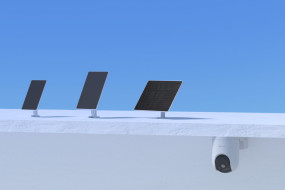 foto de EZVIZ CAMARA WIFI EXTERIOR HB8 2K+ 4MP PANORAMICA/INCLINACION CON BATERIA