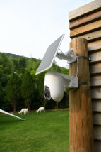 foto de EZVIZ CAMARA WIFI EXTERIOR HB8 2K+ 4MP PANORAMICA/INCLINACION CON BATERIA